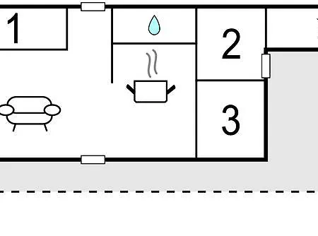 Casa vacanze Three-bedroom Holiday Nexo With A Fireplace 01 *